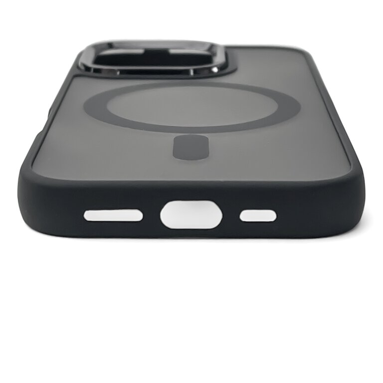 Etui pokrowiec na iPhone 16 Plus Magnetic Collection MagSafe - czarny (5)