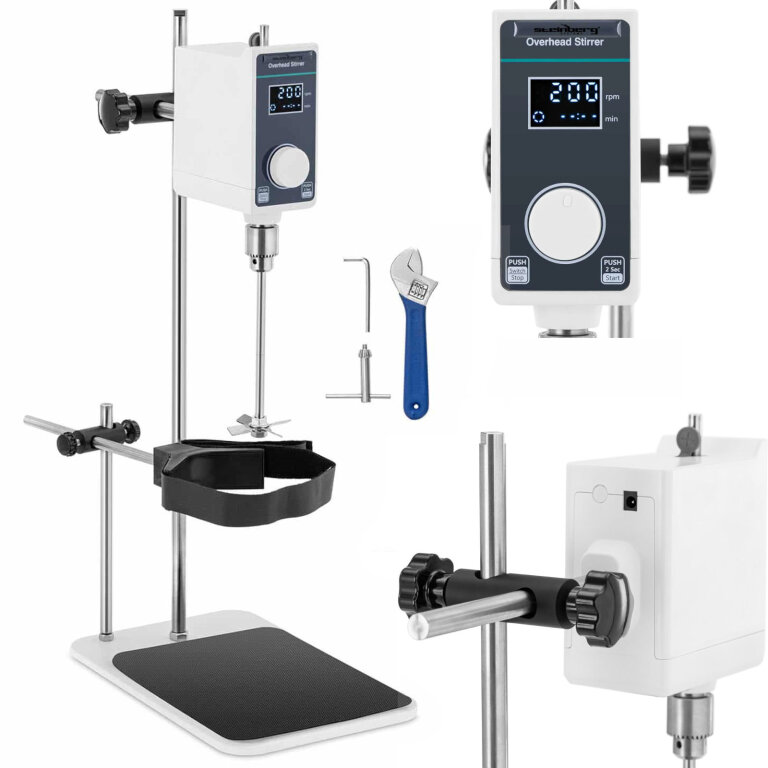 Mieszadło mechaniczne laboratoryjne timer 20 l 50-1200 obr./min (1)