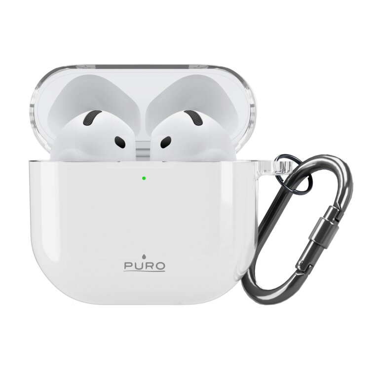 Etui pokrowiec na słuchawki AirPods 4 0.3 Nude - przezroczysty (6)