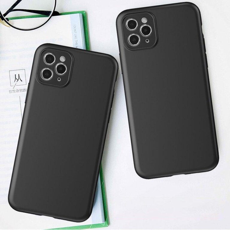 Cienki silikonowy pokrowiec etui do Xiaomi Redmi Note 12 Soft Case czarny (5)
