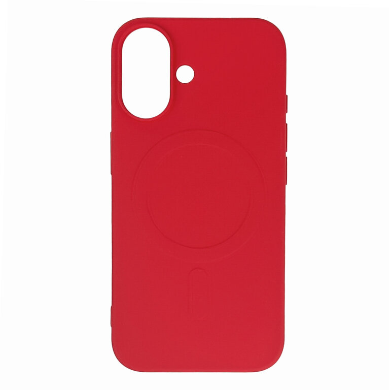 Etui na Samsung Galaxy S25 Liquid Silicone Case MagSafe - czerwone (2)