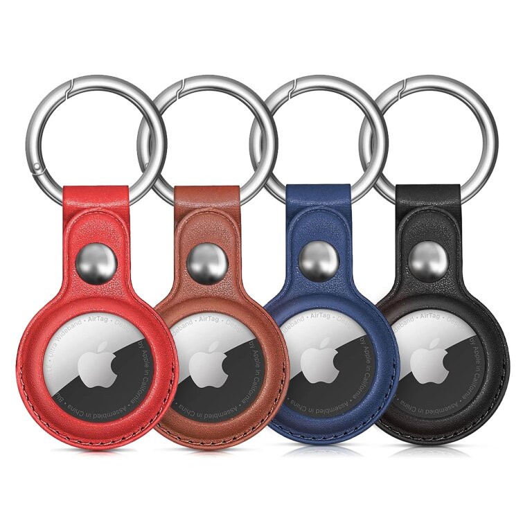 Etui do lokalizatora Apple AirTag z ekoskóry - 4 szt. (1)