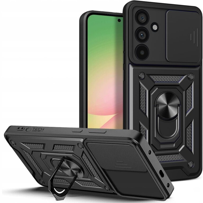 Etui case na Samsung Galaxy A56 5G CamShield Pro - czarny (1)