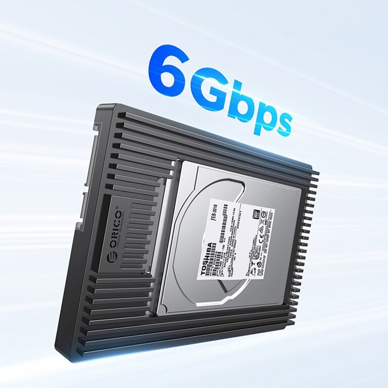 Adapter przejściówka na dysk 2.5'' na 3.5'' - czarna (7)
