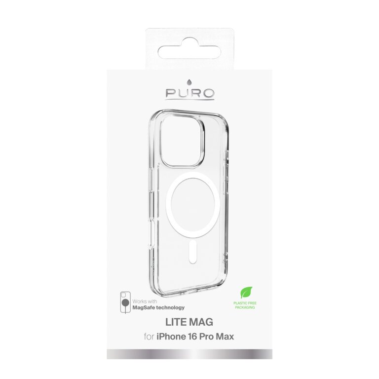 Etui silikonowe do iPhone 16 Pro Max Mag MagSafe - przezroczyste (3)
