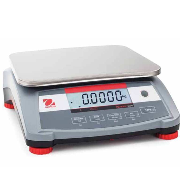 Waga stołowa przemysłowa profesjonalna z akumulatorem RANGER 3000 15kg / 0.5g - OHAUS R31P15 (5)