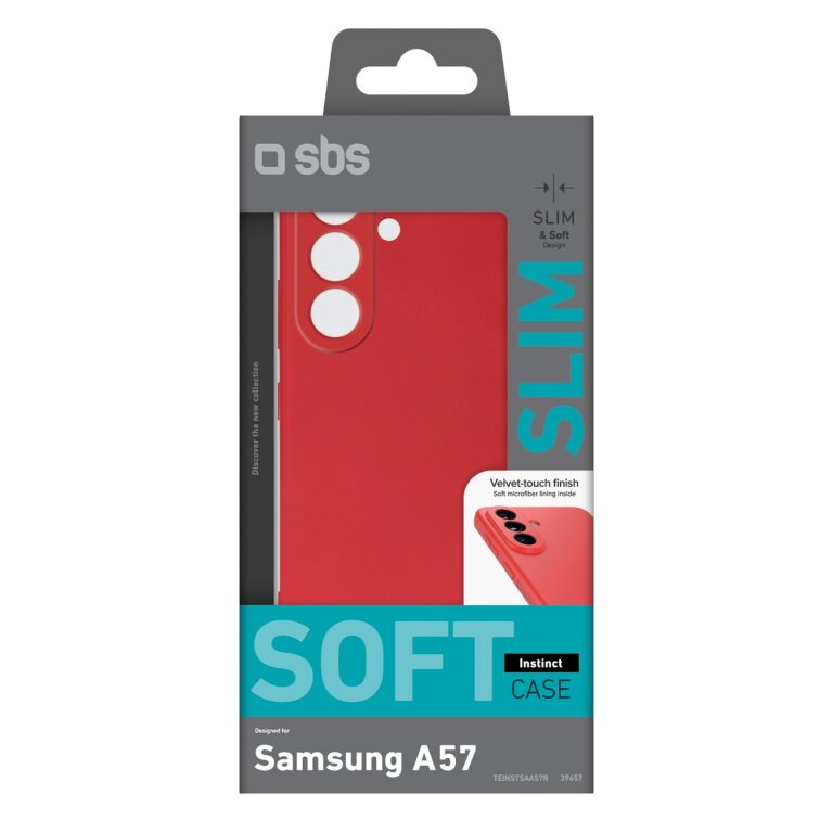 Etui pokrowiec case na Samsung Galaxy A57 Instinct - czerwone (2)