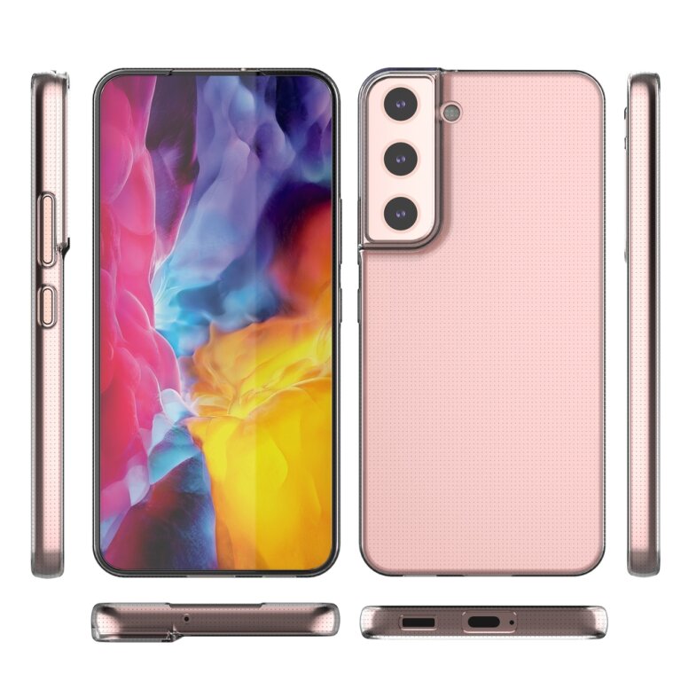 Żelowy pokrowiec etui do Samsung Galaxy S22+ Ultra Clear 0.5mm - przezroczysty (3)