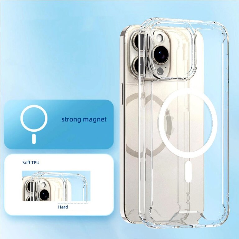 Etui case na Samsung Galaxy S24 FE Clear Corner Case MagSafe - przezroczyste (8)