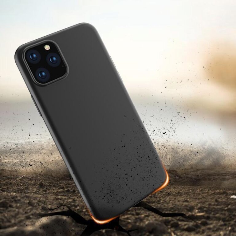 Żelowe elastyczne etui do iPhone 15 Pro Soft Case czarne (2)