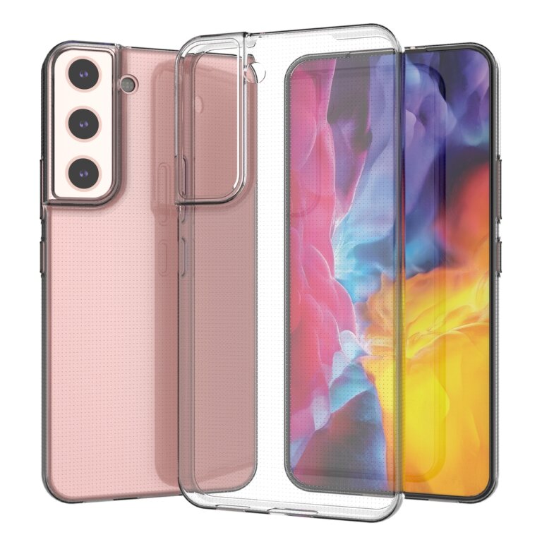 Żelowy pokrowiec etui do Samsung Galaxy S22+ Ultra Clear 0.5mm - przezroczysty (4)