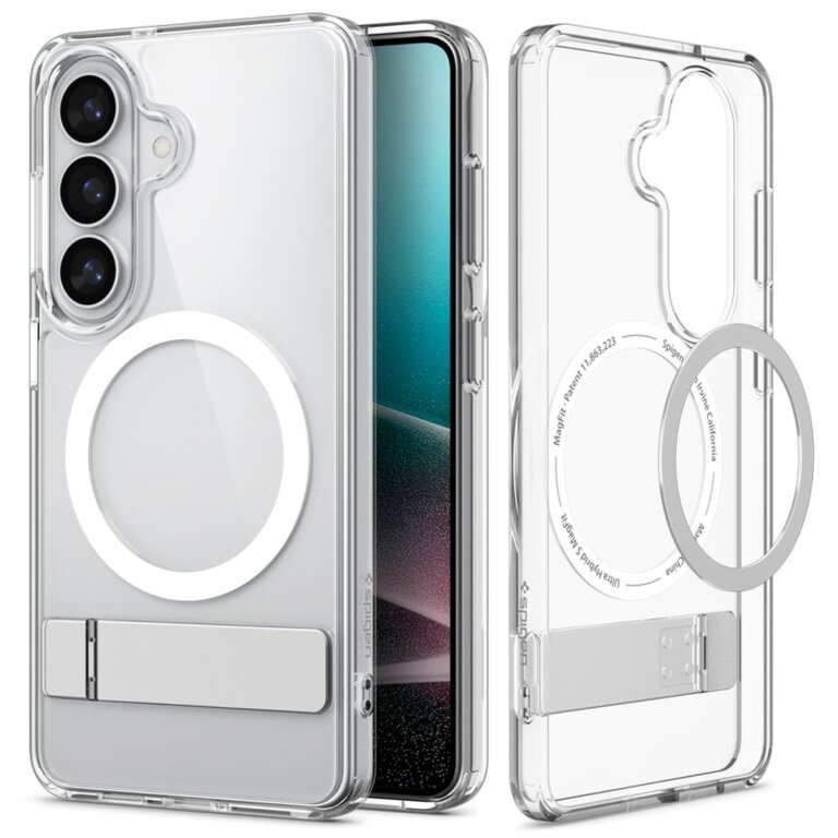 Etui pokrowiec na Samsung Galaxy S26+ Ultra Hybrid S Mag MagSafe - przezroczysto biały (2)