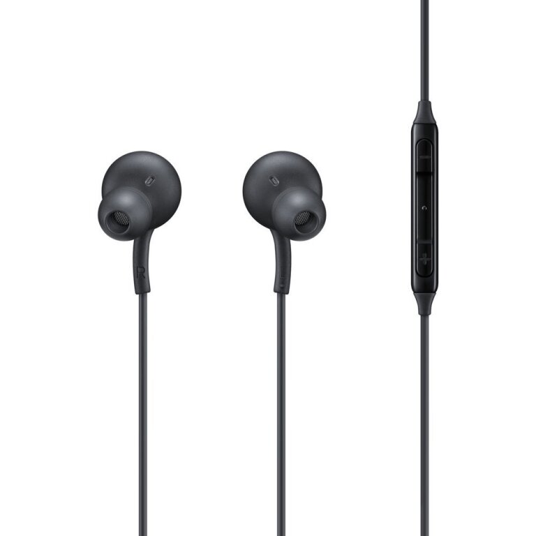 Przewodowe słuchawki dokanałowe AKG złącze USB-C czarny (8)