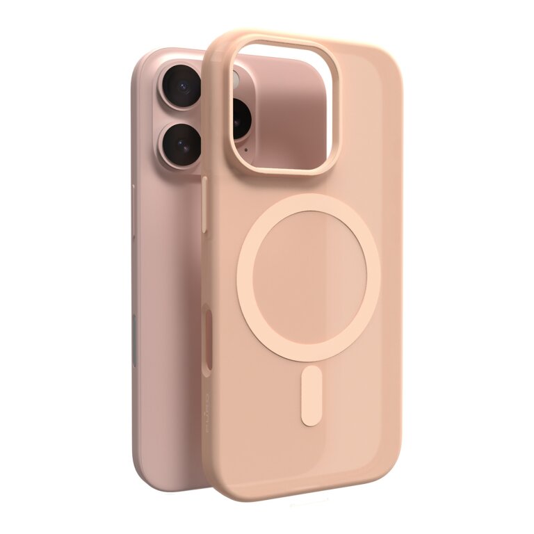 Etui silikonowe do iPhone 16 Pro Max Daylight MagSafe - beżowe (1)