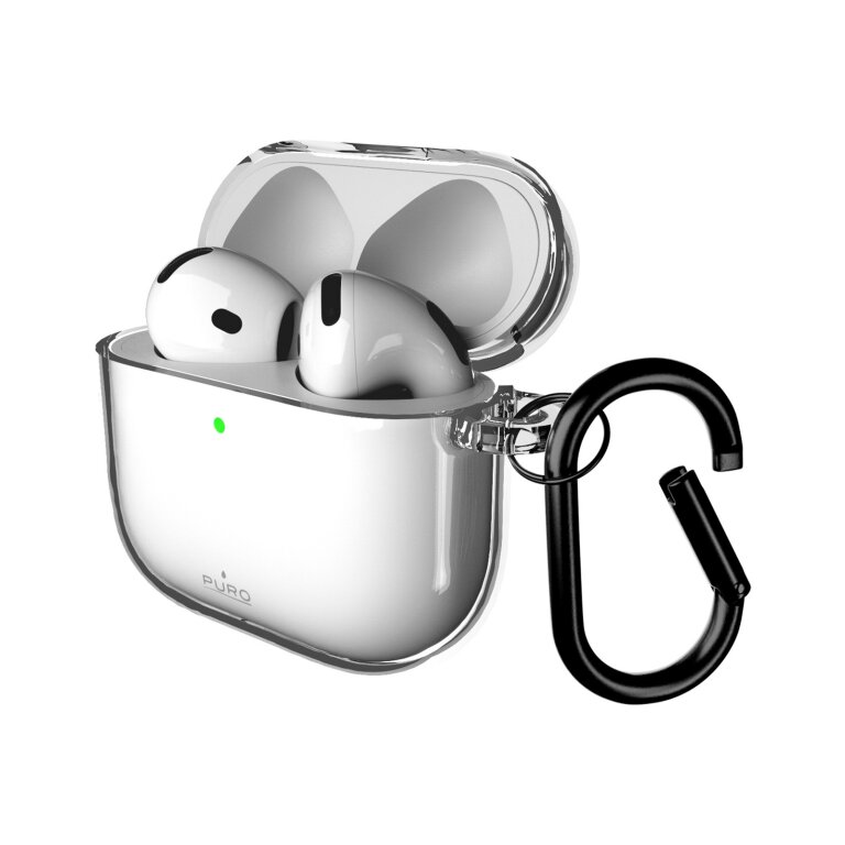 Etui pokrowiec na słuchawki AirPods 4 0.3 Nude - przezroczysty (2)