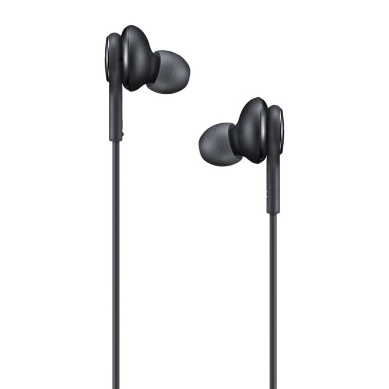 Przewodowe słuchawki dokanałowe AKG złącze USB-C czarny (10)