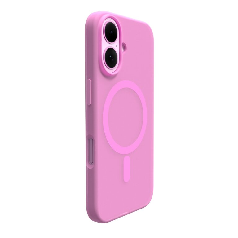 Etui silikonowe do iPhone 16 Daylight MagSafe - różowe (2)