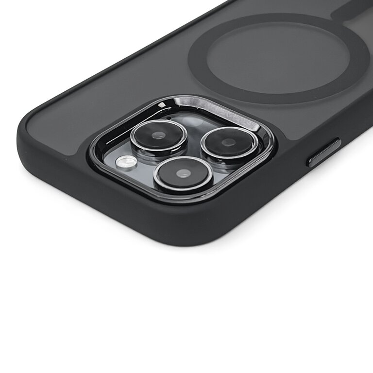 Etui pokrowiec na iPhone 16 Plus Magnetic Collection MagSafe - czarny (3)