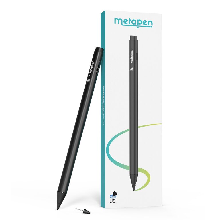 Rysik do urządzeń dotykowych USB-C Pen G1 - czarny (1)