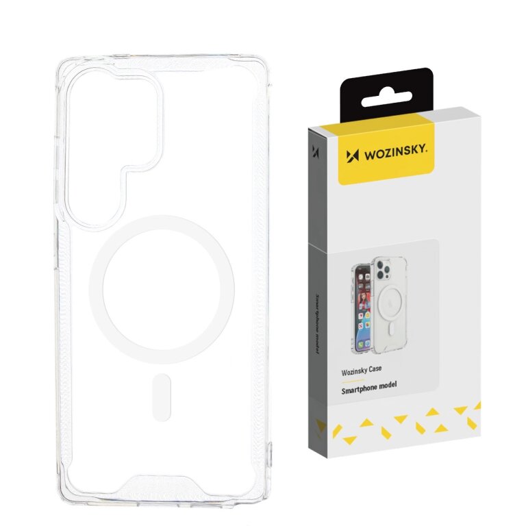 Etui case do Samsung Galaxy S25+ Clear Corner Case MagSafe - przezroczyste (1)