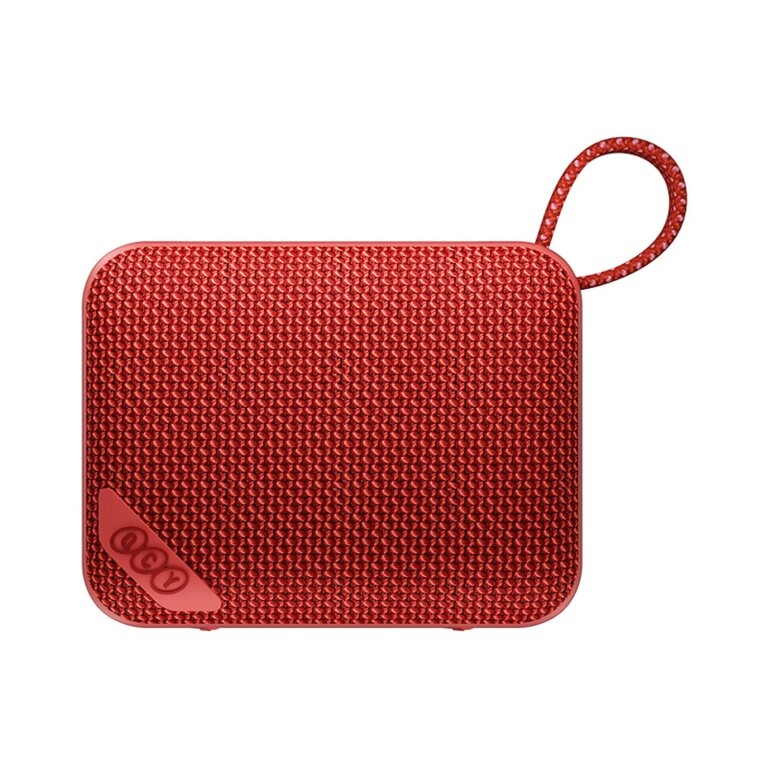 Głośnik bezprzewodowy Bluetooth z podświetleniem RGB IP67 - czerwony (2)