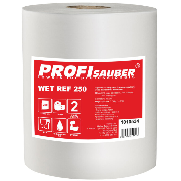 Ściereczki do wiaderka do nasączania ProfiSauber WET REF 250 - WKŁAD (1)