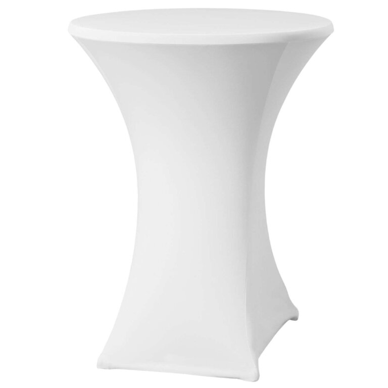 Obrus cateringowy okrągły Symposium śr. 70cm - biały (1)