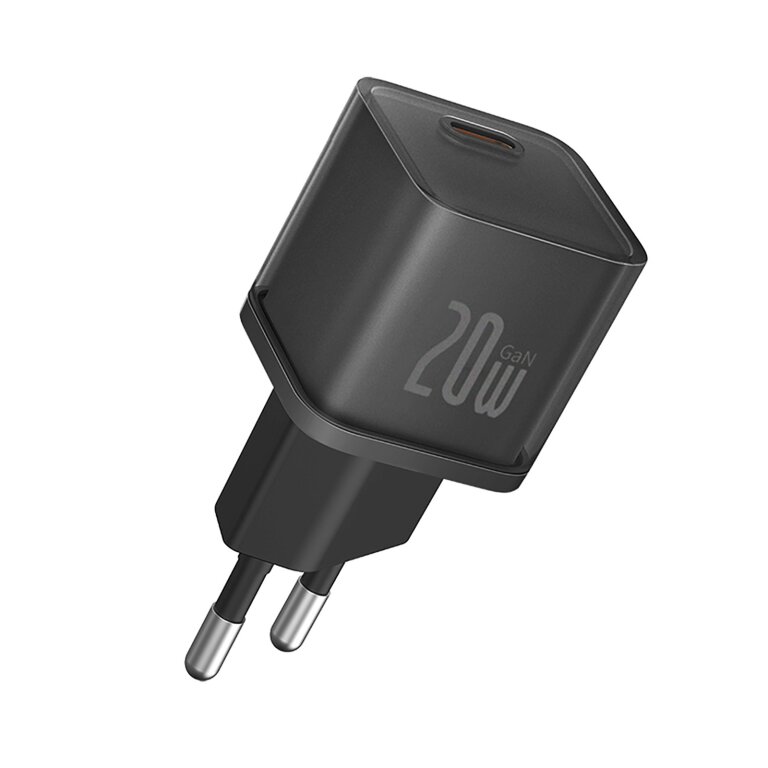 Ładowarka sieciowa USB-C GaN5S 20W - czarna (1)
