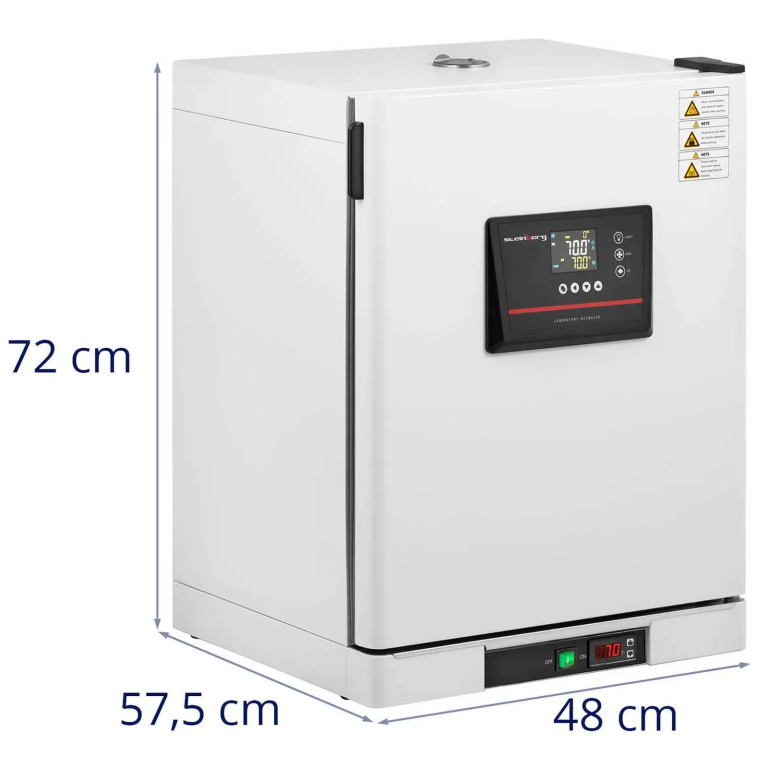 Inkubator laboratoryjny cieplarka z wymuszonym obiegiem powietrza 70C 65 l (10)