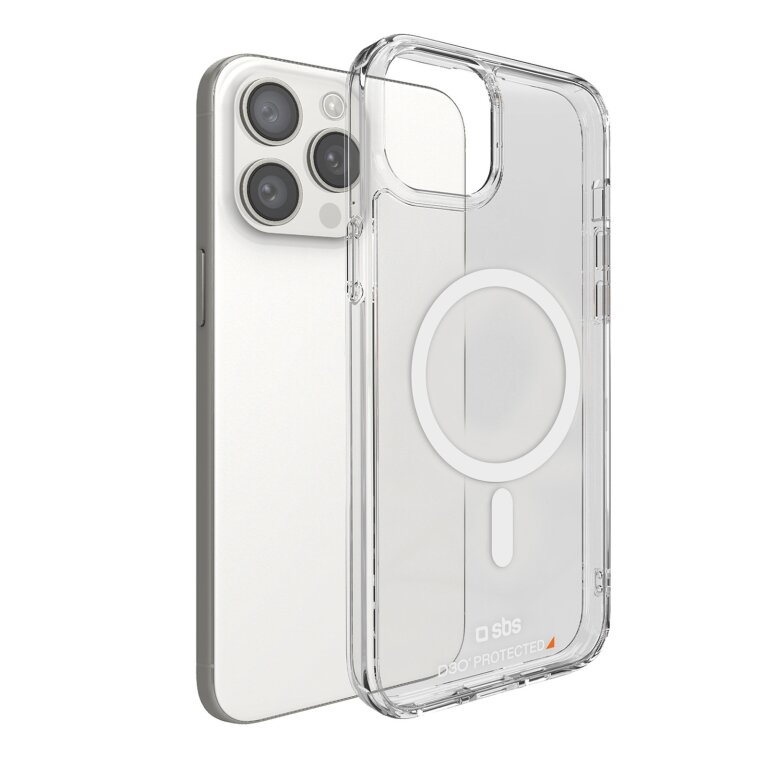 Etui pokrowiec do iPhone 14 Pro D3O MagSafe - przezroczysty (2)