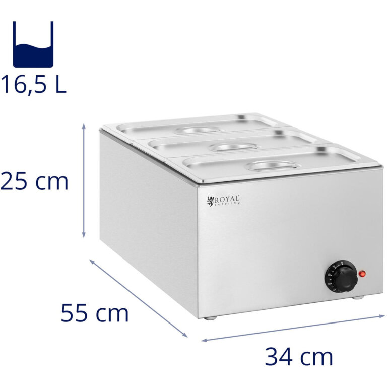 Bemar podgrzewacz elektryczny 3 x GN 1/3 640 W (7)