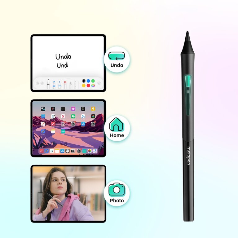 Rysik precyzyjny do iPada USB-C Pencil D1 - czarny (5)